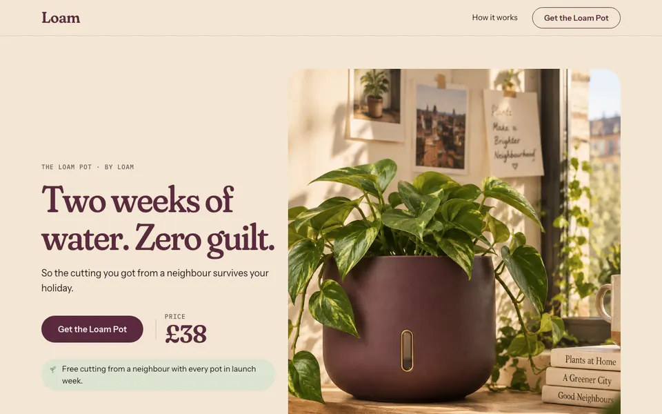 Launch Page