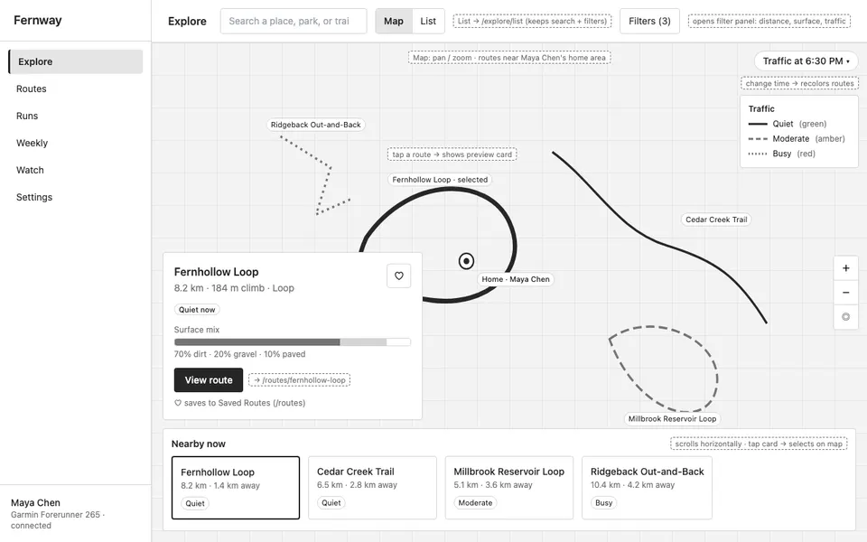 Explore — Map